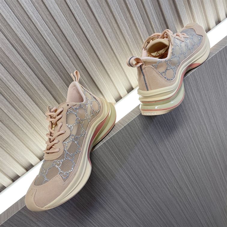 GUCCI RUN GG CRYSTAL SNEAKER – GCC013