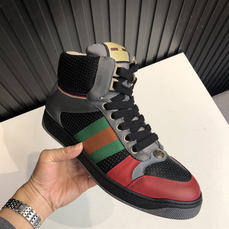 GUCCI SCREENER GG HIGH TOP SNEAKERS – GCC058