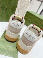 GUCCI SCREENER SNEAKERS IN GG LUREX AND NABUK – GCC123