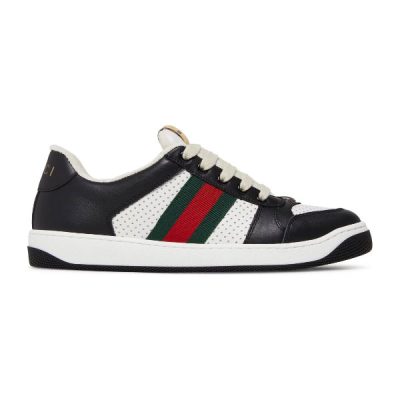 GUCCI WMNS SCREENER BLACK WHITE – GCC155