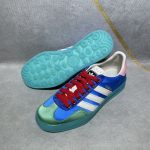 GUCCI X ADIDAS GAZELLE LOW-TOP SNEAKERS IN LIGHT BLUE – GCC029