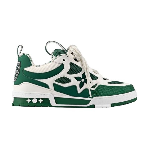 LOUIS VUITTON LV SKATE SNEAKER GREEN WHITE – LVS167