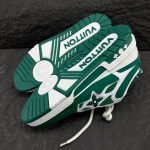 LOUIS VUITTON LV SKATE SNEAKER GREEN WHITE – LVS167