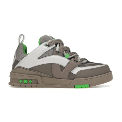 LOUIS VUITTON LV SKATE SNEAKER GREY GREEN – LVS168