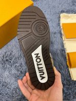 LOUIS VUITTON LV SKATE SNEAKER IN BROWN SNAKESKIN – LVS148