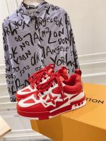 LOUIS VUITTON LV SKATE SNEAKER IN RED – LVS147