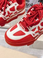 LOUIS VUITTON LV SKATE SNEAKER IN RED – LVS147