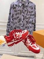 LOUIS VUITTON LV SKATE SNEAKER IN RED – LVS147