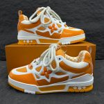 LOUIS VUITTON LV SKATE SNEAKER YELLOW WHITE – LVS166
