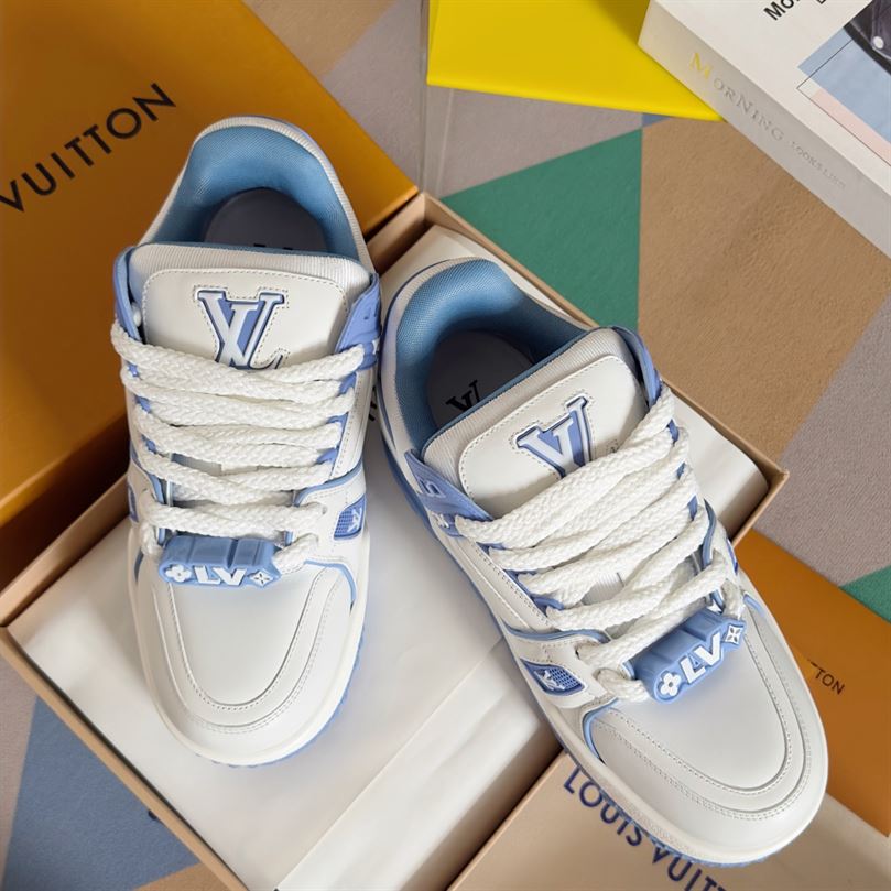 LOUIS VUITTON LV TRAINER MAXI SNEAKER CIEL – LVS200