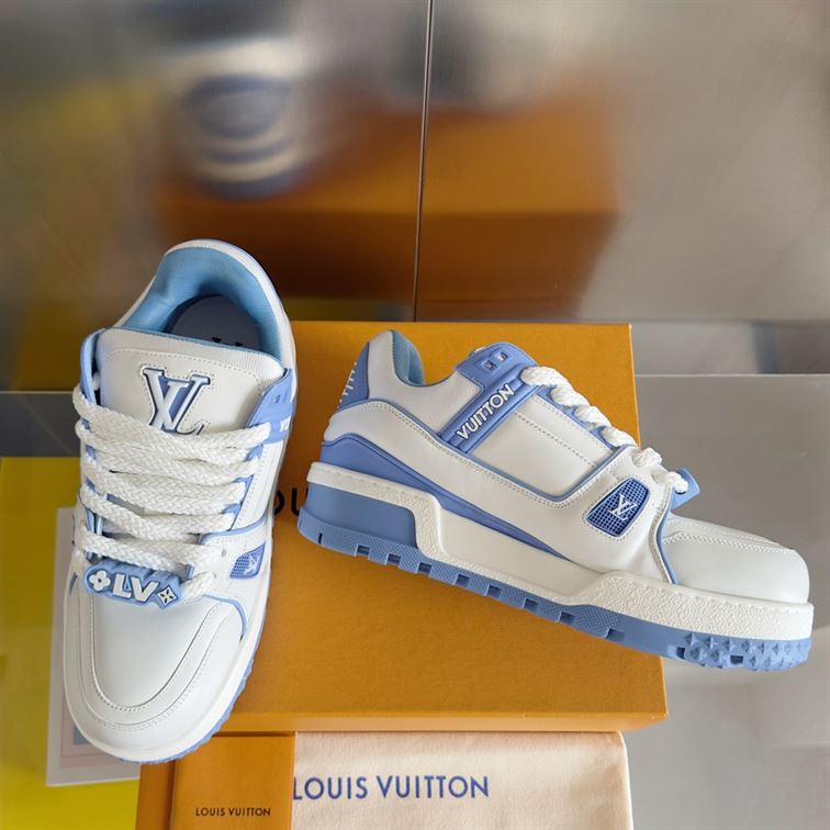 LOUIS VUITTON LV TRAINER MAXI SNEAKER CIEL – LVS200