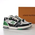 LOUIS VUITTON LV TRAINER SNEAKER GREEN – LVS181