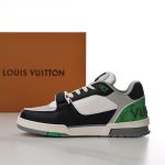 LOUIS VUITTON LV TRAINER SNEAKER GREEN – LVS181