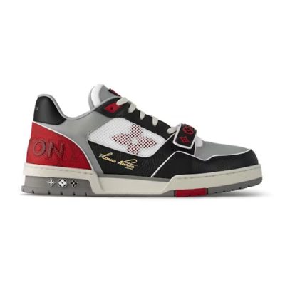 LOUIS VUITTON LV TRAINER SNEAKER RED – LVS182
