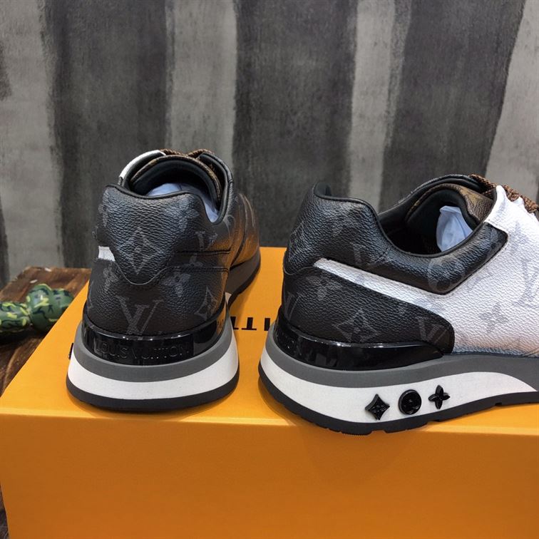 LOUIS VUITTON RUN AWAY SNEAKERS IN SLIVER – LVS008