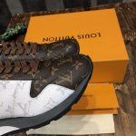 LOUIS VUITTON RUN AWAY SNEAKERS IN SLIVER – LVS008