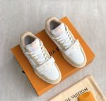 LOUIS VUITTON TRAINER BEIGE WHITE – LVS014