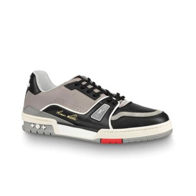 LOUIS VUITTON TRAINER BLACK GREY- LVS029