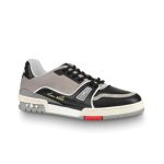 LOUIS VUITTON TRAINER BLACK GREY- LVS029