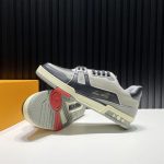 LOUIS VUITTON TRAINER BLACK GREY- LVS029