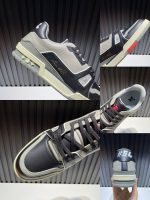 LOUIS VUITTON TRAINER BLACK GREY- LVS029
