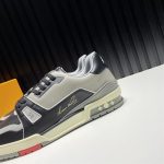LOUIS VUITTON TRAINER BLACK GREY- LVS029