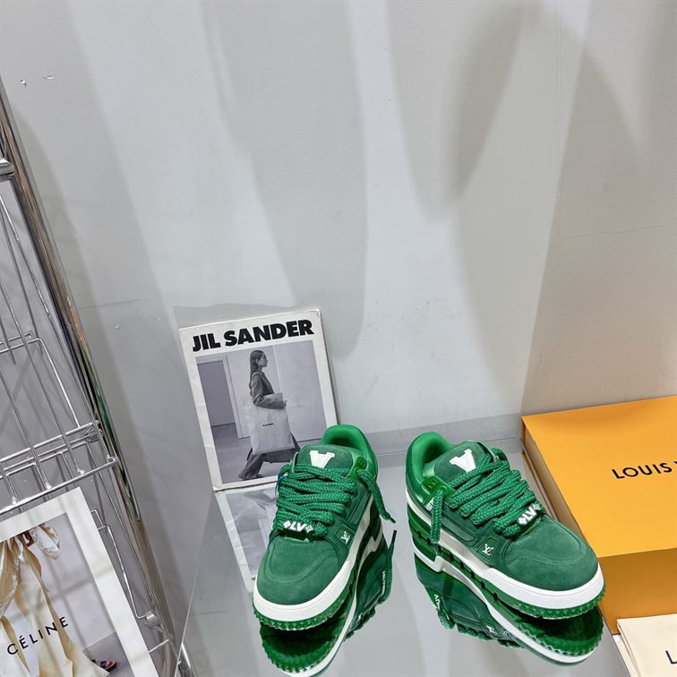 LOUIS VUITTON TRAINER MAXI LOW-TOP SNEAKERS – LVS163