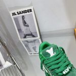 LOUIS VUITTON TRAINER MAXI LOW-TOP SNEAKERS – LVS163