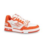 LOUIS VUITTON TRAINER MONOGRAM DENIM ORANGE – LVS012