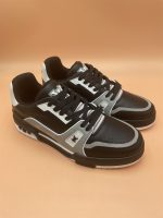 LOUIS VUITTON TRAINER SNEAKER BLACK – LVS126
