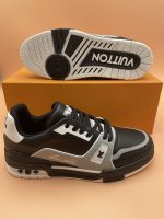 LOUIS VUITTON TRAINER SNEAKER BLACK – LVS126