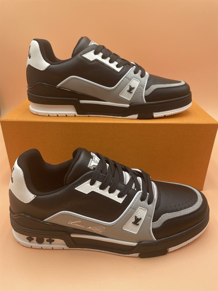 LOUIS VUITTON TRAINER SNEAKER BLACK – LVS126