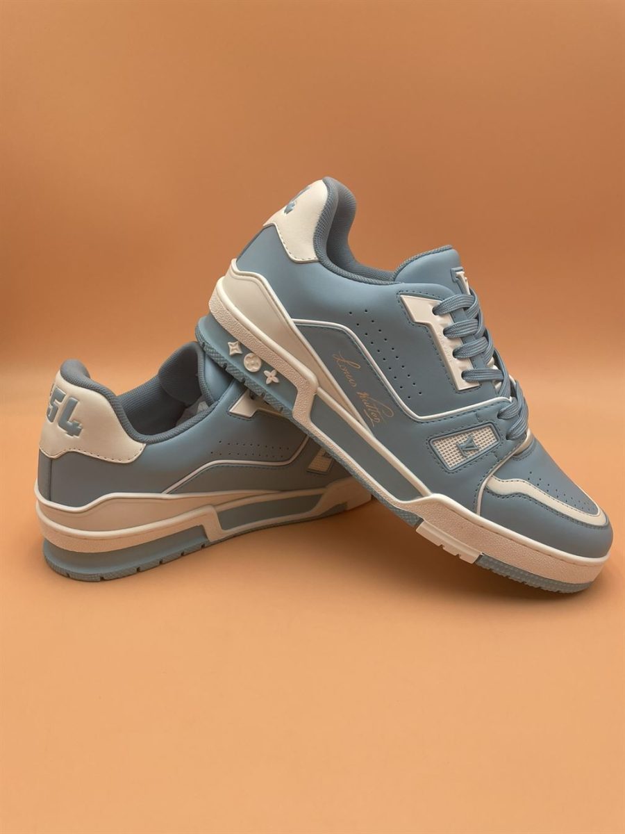 LOUIS VUITTON TRAINER SNEAKER BLUE – LVS125