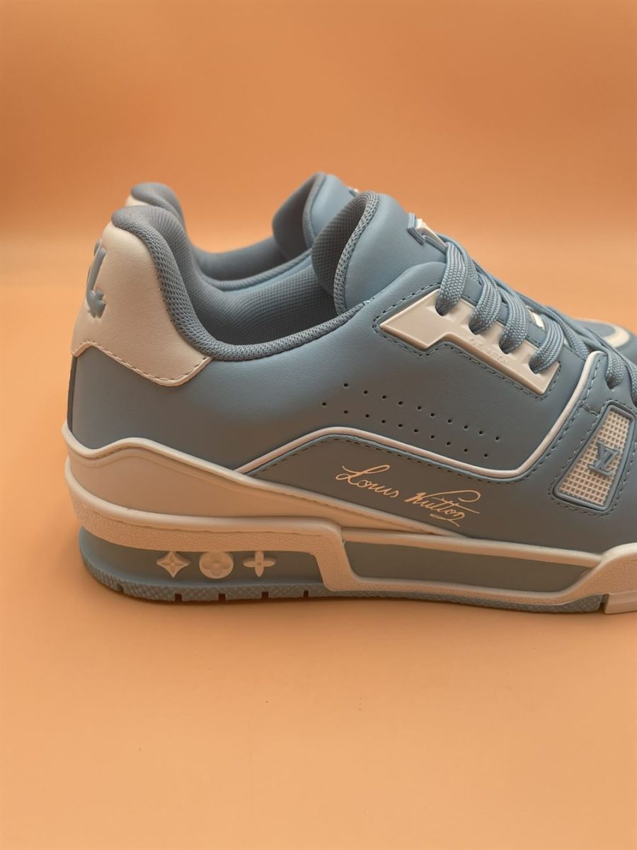 LOUIS VUITTON TRAINER SNEAKER BLUE – LVS125
