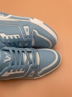 LOUIS VUITTON TRAINER SNEAKER BLUE – LVS125