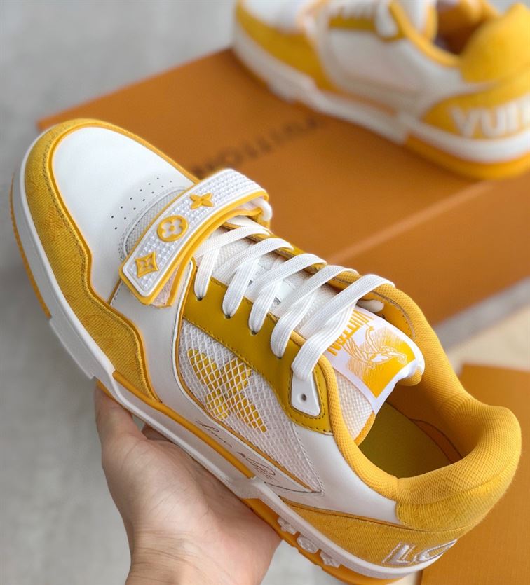 LOUIS VUITTON TRAINER SNEAKER YELLOW – LVS020