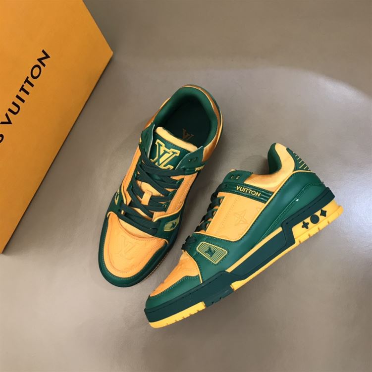 LOUIS VUITTON TRAINER VIRGIL ABLOH SNEAKERS IN GREEN – LVS049
