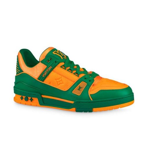 LOUIS VUITTON TRAINER VIRGIL ABLOH SNEAKERS IN GREEN – LVS049
