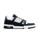 LOUIS VUITTON TRAINER WHITE BLACK WHITE – LVS018