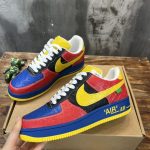 LOUIS VUITTON X NIKE AIR FORCE 1 LOW-TOP SNEAKERS IN MULTICOLOR – LVS118