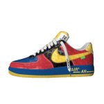 LOUIS VUITTON X NIKE AIR FORCE 1 LOW-TOP SNEAKERS IN MULTICOLOR – LVS118