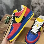 LOUIS VUITTON X NIKE AIR FORCE 1 LOW-TOP SNEAKERS IN MULTICOLOR – LVS118