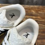 LOUIS VUITTON X NIKE AIR FORCE 1 LOW-TOP SNEAKERS IN YELLOW AND GREEN – LVS119