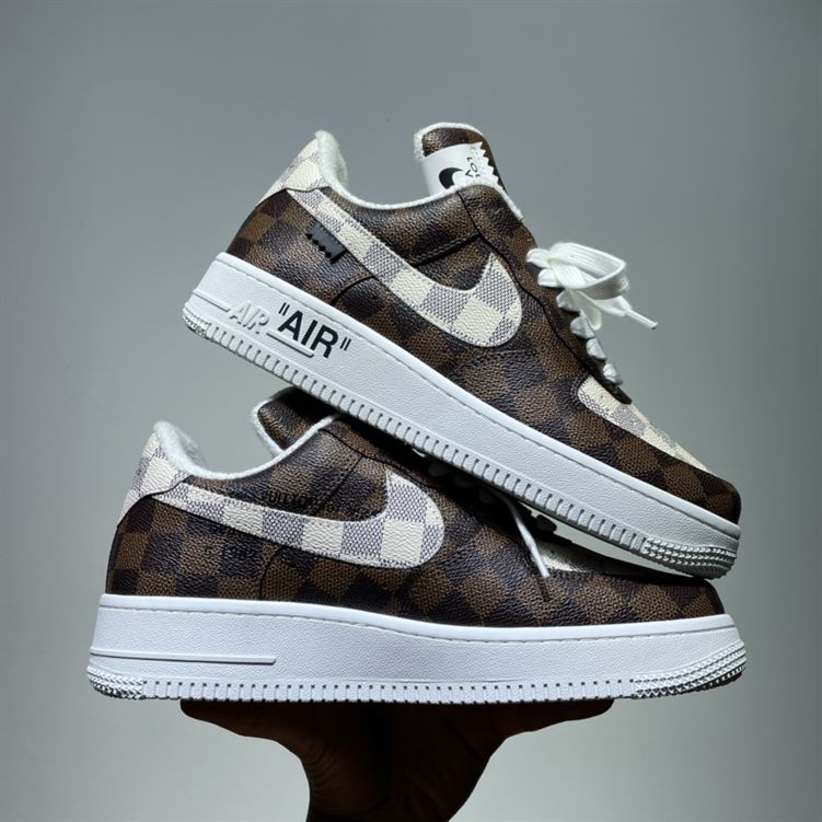 LOUIS VUITTON X NIKE AIR FORCE 1 LOW-TOP SNEAKERS – LVS132