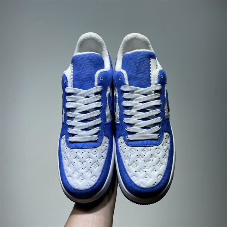 LOUIS VUITTON X NIKE AIR FORCE 1 LOW-TOP SNEAKERS – LVS134
