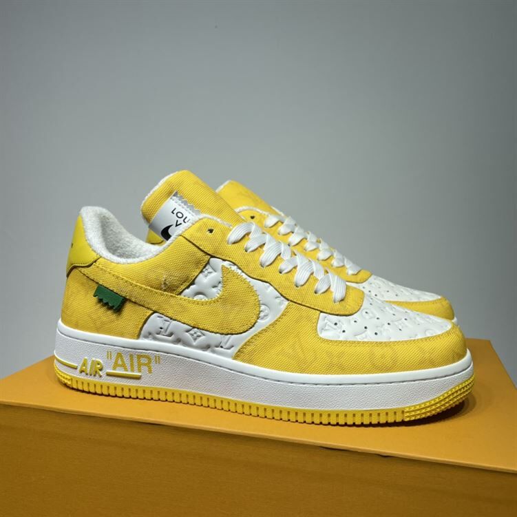 LOUIS VUITTON X NIKE AIR FORCE 1 LOW-TOP SNEAKERS – LVS139