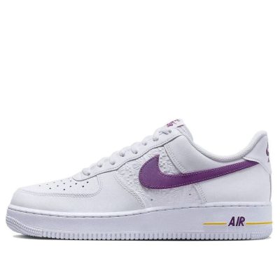 Nike Air Force 1 ’07 ‘Embossed Hoops – Lakers’