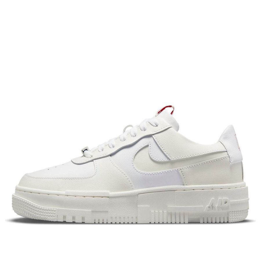Nike Air Force 1 Pixel ‘Summit White Red Tag’