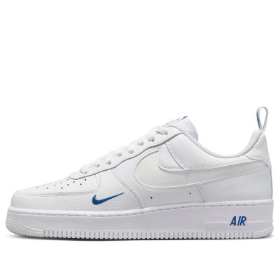 Nike Air Force 1 Low Cut Out ‘Reflective Swoosh White Blue’