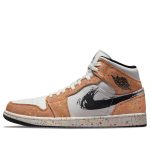Air Jordan 1 Mid SE ‘Brushstroke Paint Splatter’